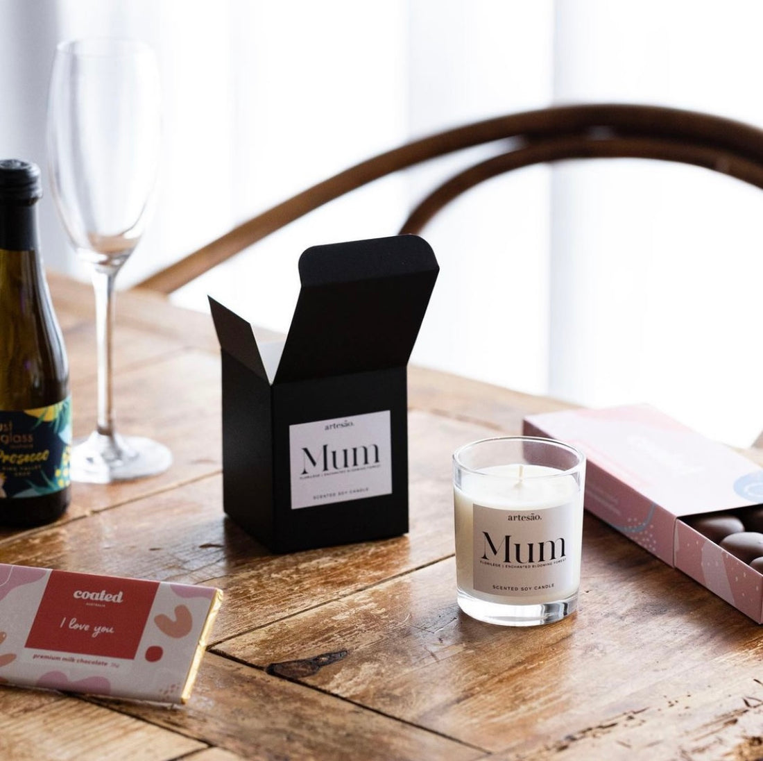 Mother's Day Candles We Created for Coated Australia