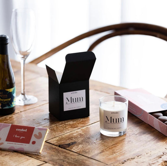 Mother's Day Candles We Created for Coated Australia