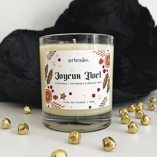 JOYEUX NOEL / Limited Edition Christmas Candle