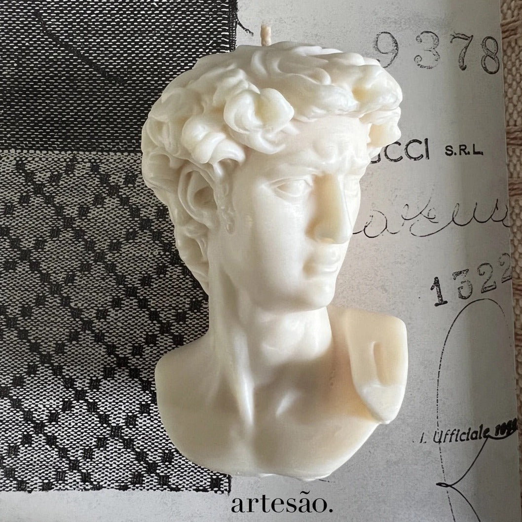 Artesao Candles | David Sculpture Candle