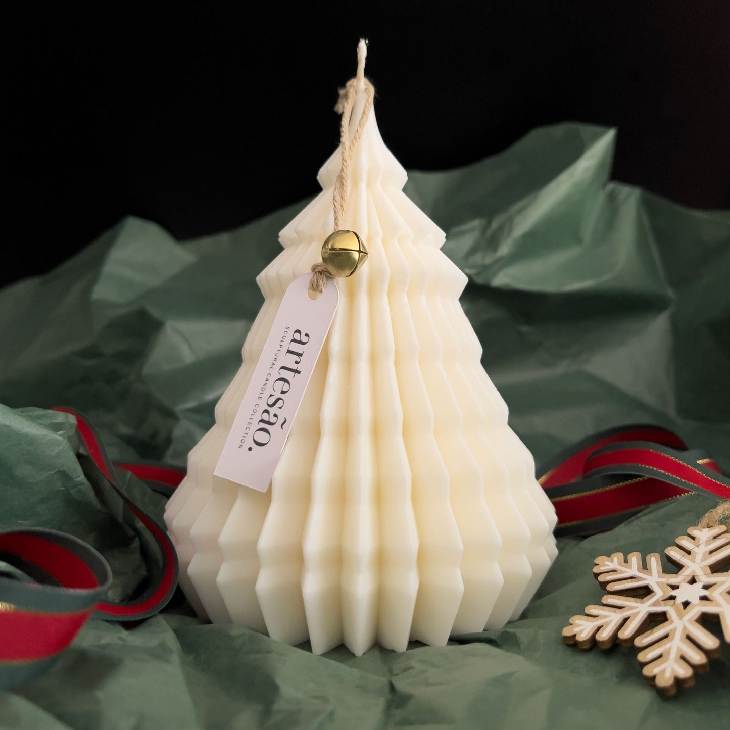 Artesao Christmas Tree Candle