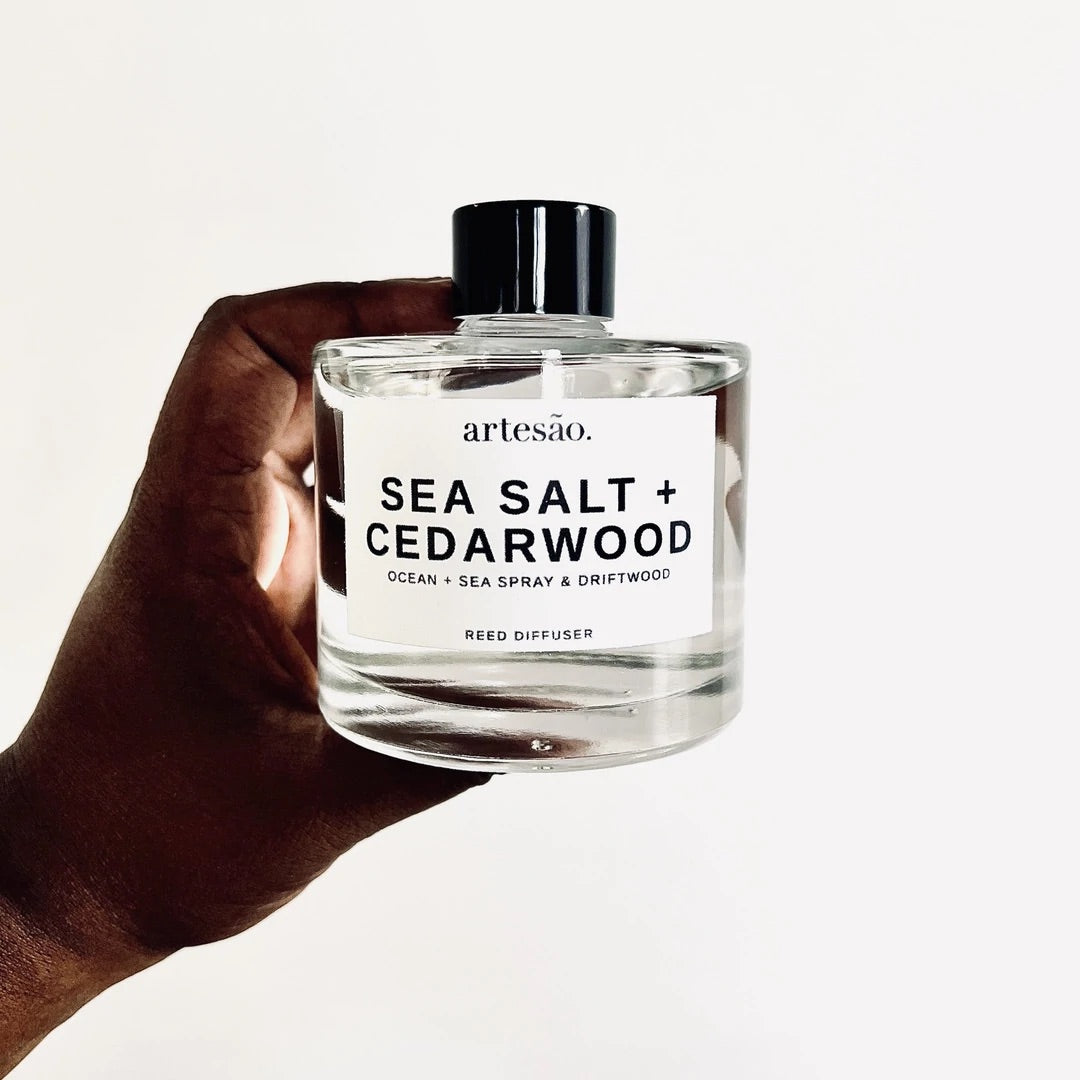 Sea Salt Cedarwood Reed Diffuser