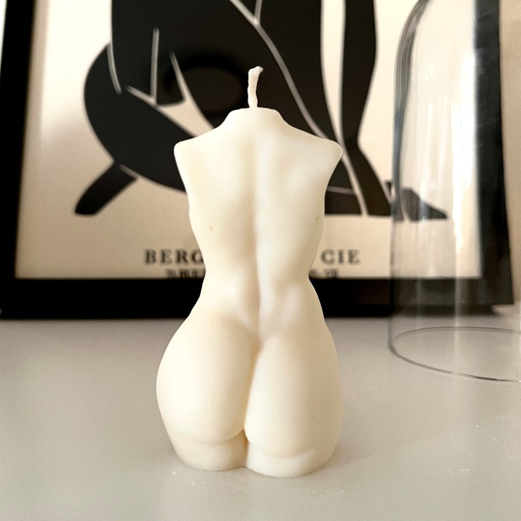 Curvy Female Body Candle