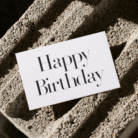 Add a Happy Birthday Gift Note