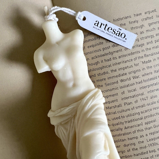 Artesao Venus De Milo Body sculpture Candle
