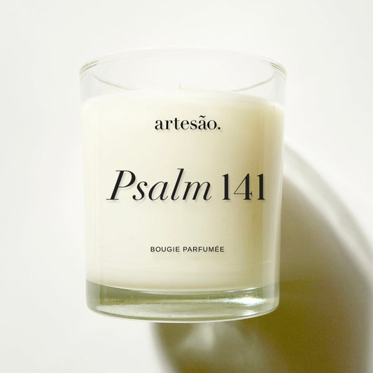 Artesao Psalm 141 Soy Wax Candle | Incense Frankincense Livani Candle