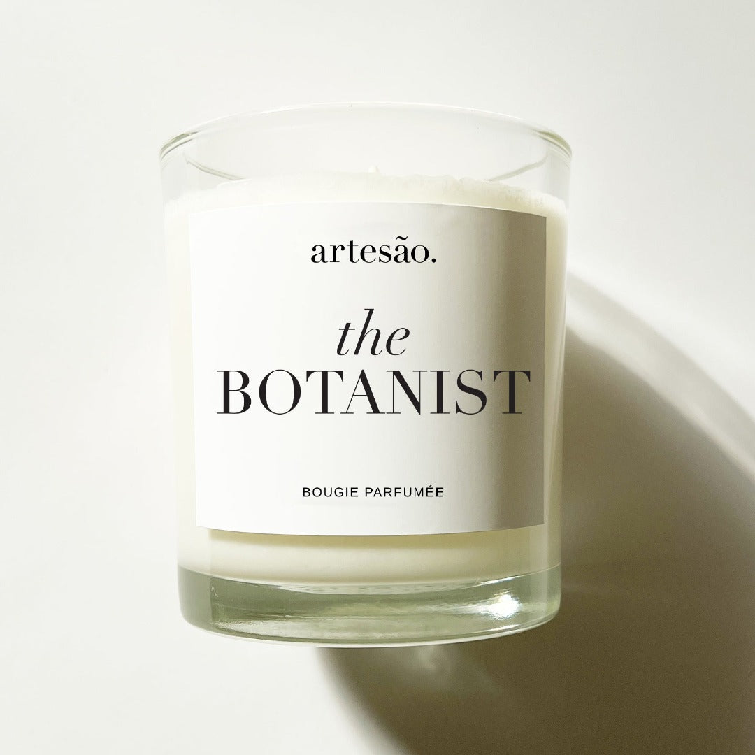Artesao The Botanist Candle | fresh herbal scented soy candle