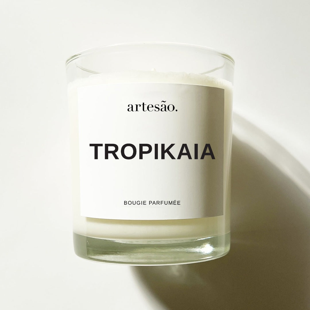 Tropikaia Scented Soy Candle | pineapple Coconut Pina Colada scented Candle